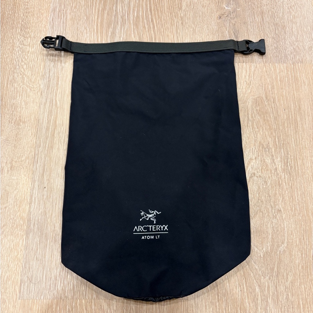 Arc'teryx Black Vintage Roll-Top Bag